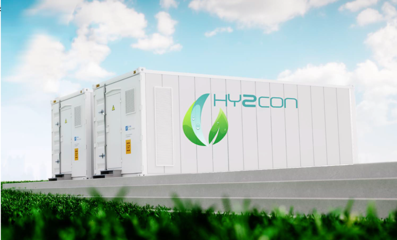 Containerbasiertes HY2CON-System als Projektvisualisierung